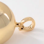 Boule pour bola de grossesse or avec bille sonore - Lisse - 2 cm