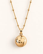 Bola petits pieds plaqué or 18 carats - Chaine satellite
